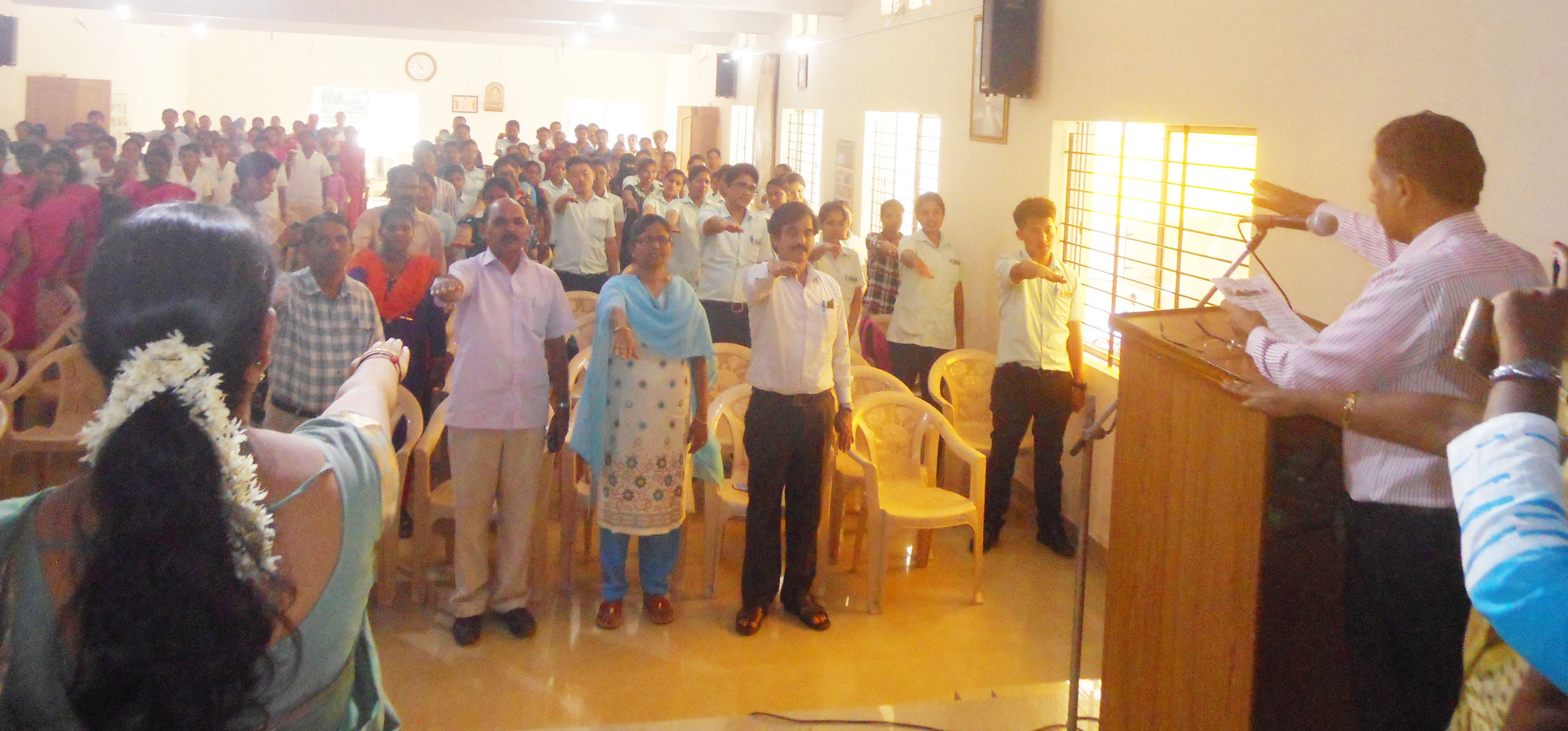 ಉಡುಪಿ: ವಿಶ್ವ ಆರೋಗ್ಯ ದಿನಾಚರಣೆಯಲ್ಲಿ ಸ್ವೀಪ್ ಮಾಹಿತಿ